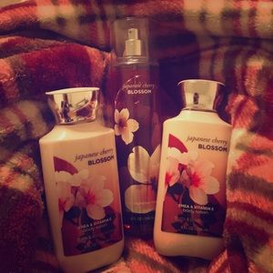 Bath and Body Works Japanese Cherry Blossom Bundle